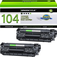 2PK FX9 FX10 Toner Cartridge fits for Canon 104 imageCLASS MF4122 MF4130 MF4140 picture