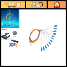 12 Fibers SC UPC Singlemode Fiber Optic Pigtail 1.2m for Network Engineering, 1 picture