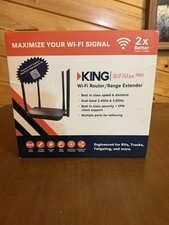 King KWM2000 King WiFiMax PRO Wi-Fi Router/Range Extender picture