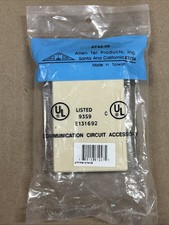 ALLEN TEL AT44-09 COMMUNICATION CIRCUIT ACCESSORY 4 PORT MODULE BOX W/ADHESIVE picture