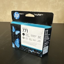 HP 771 Printhead Photo Black / Light Gray  CE020A OEM NEW Exp 2027 picture