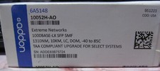 NEW AddOn Extreme Networks 10052H Compatible TAA Compliant 1000Base-LX SFP SMF picture