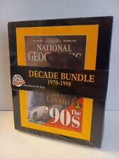 National Geographic DECADE BUNDLE (1970 - 1998) AOL Direct PC Windows 98 CD-ROM picture