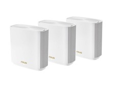 ASUS ZenWiFi Whole-Home Tri-band Mesh WiFi 6E System AXE7800, Coverage up to picture