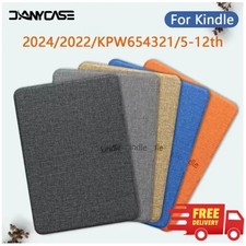 For Amazon Kindle Paperwhite 5/6/7th 10th 11/12th Gen Smart Leather Case Cover picture