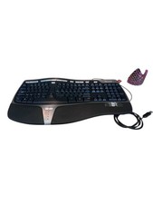 Microsoft Natural Ergonomic Keyboard 4000 v1.0 KU-0462 USB Wired Works Tested￼ picture