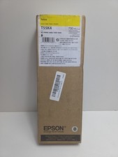 NEW GENUINE - EPSON T55K4 YELLOW 700ml Ink - SC-P9000 SC-P8000 SC-P7000 10/2026 picture