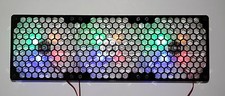 Custom Honeycomb 360mm Radiator triple 120mm Fan Grill Computer Case Cooling Mod picture
