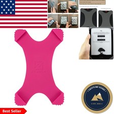 Soft Anti-Slip Silicone Finger Grip for 6-7'' Kindle Paperwhite & Kobo - Fuchsia picture