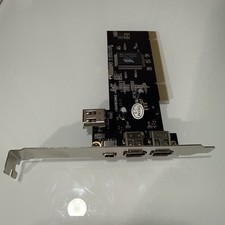.Com 4 Port PCI 1394A Firewire Adapter Card - 3 External 1 Internal Firewire PCI picture