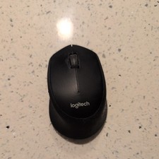 NEW Logitech M330 Silent Plus Wireless Mouse Black 2.4GHz USB 1000 DPI picture
