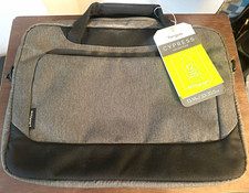 Targus Cypress EcoSmart 13-14in Padded Laptop Briefcase Polyester Gray/Black picture