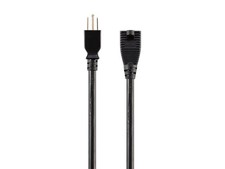 Monoprice Extension Cord 50ft Black For Computers, Monitors, and Network Devices picture