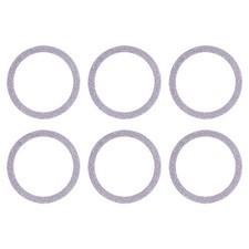 Universal Sparkle Magnetic Adapter Ring, 6 Pcs Sticker Ring, Purple picture