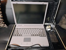 vintage laptop computer with Mezzi Aluminum case picture