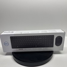 NEW Dell Silent Compact Keyboard & Mouse KM555 CN-005V5M-LO300 Open Box picture
