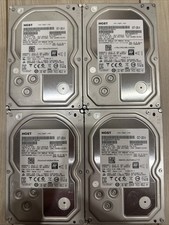 Lot of 4 HGST Ultrastar 4TB SAS 12Gb/s HUS726040AL5211 512e - ONLY 7-9 HOURS picture