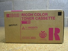 LOT OF 2 GENUINE RICOH 888342 MAGENTA COLOR TONER CASSETTE TYPE R1 picture