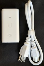 Ubiquiti U-POE-af 48V 15W Gigabit 802.3af PoE Injector w/ Power Cord picture