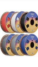 OVERTURE 6KG Bundle PLA Filament 1.75mm, Neatly Wound 3D Printer Filament 6PK picture