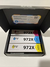 Smart Ink 972X 3 Pack Replacement Color Ink Cartridges for HP - New picture