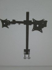 BLACK - HALTER FREE TILT DUAL MONITOR ARM picture