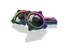 ASUS Prime MR120 ARGB reverse fan black triple pack, 28mm extra-thick frame, qui picture