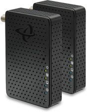 HTEM5 MoCA 2.5 Adapter Kit (2-Pack) | 2.5Gbps Ethernet Over Coax | Multi-Gig picture