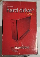 Acomdata External Hard Drive E5 Fire Wire 260 GB 7200 RPM Mac Or PC New Sealed picture