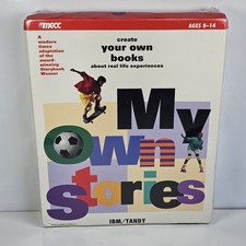 Vintage MECC My Own Stories IBM Tandy Educational Software NEW Sealed Ages 8-14 picture