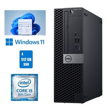 Dell OptiPlex 5060 SFF Computer Core i5 8th Gen 16GB RAM 512GB SSD Windows 11 picture
