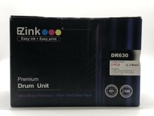 Premium DR630 Drum Unit Black New 2 Pcs For Brother Printers  picture