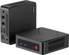 BOSGAME E4 Air Mini PC AMD Ryzen 5 3500u, 8GB DDR4 256GB SSD for Office & Home picture