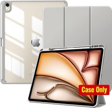Case for iPad Air 13 inch M4/M3 with Pencil Holder, Light Gray picture