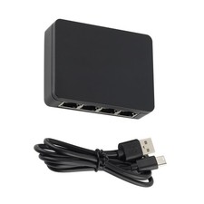 1 TO 4 Ways 1000Mbps RJ45 LAN Network Splitter Adapter With USB Power Cable picture
