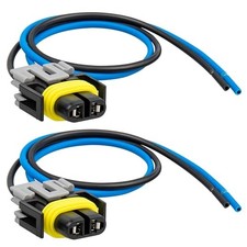 H8 H9 H11 880 Multi-purpose 2 Pin Female Wire Adapter For GM Ford Headlight picture