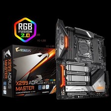 GIGABYTE X299X Intel Motherboard AORUS MASTER LGA 2066 PCI-E 3.0 DDR4 DIMM picture