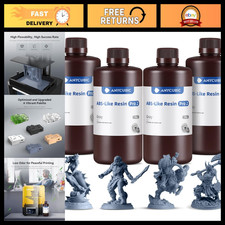 8K ABS-Like 3D Printer Resin Bundle - 4kg, Enhanced Strength, Wide Compatibility picture