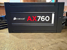 Corsair AX760 760W 80 PLUS Platinum Fully Modular Power Supply PSU w/ Cables picture