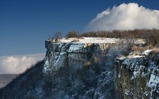 Landscape cliff nature Custom Gaming Mat Desk picture