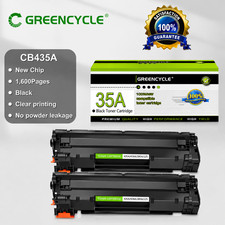CB435A Replacement Black Toner 2PK for HP LaserJet P1004 P1005 P1006 P1009 35A picture