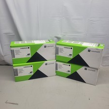 4 Available - New GENUINE LEXMARK 24B6826 TONER CARTRIDGE - XM7270 picture