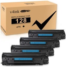 4PK CRG-128 Toner Cartridge fits for Canon imageCLASS D530 550 MF4770n MF4880dw picture