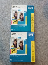 Lot Of 2 HP Advanced Photo Paper, glossy 4x6