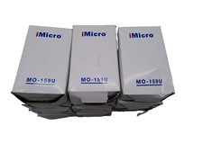 Lot of 12 iMicro MO-159U Wired USB Optical Ergonomic Scrolling Computer Mouse picture