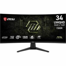 MSI MAG 346CQDF E20 34  Class UW-QHD Curved Screen Gaming LCD Monitor - 21:9 - M picture