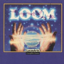 Loom w/ 30 Min Audio Drama PC CD fantasy adventure spells weavers game LucasArts picture