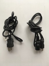 (DY) Longwell E55349 LP-30B LS-13L Computer Monitor Power Cord 10A 125V LOT of 2 picture