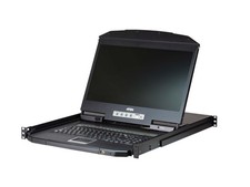Aten CL3108NX 8-Port PS/2-USB VGA Single Rail WideScreen LCD KVM Switch picture