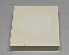 ACCO 5.25 Floppy Disk Storage Case Holder Box Vintage Beige Organizer picture